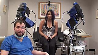 phoenix rose spreads skirt for backstage vibrator orgasm tests