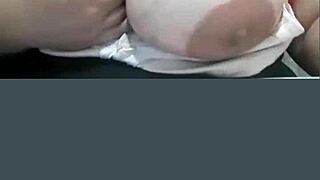 Hey, check out this busty Turkish babe shaking her big tits and ass in a wild sex show!