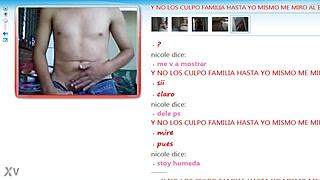 Chico, explode your webcam cock for me now!