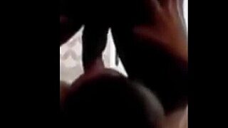 suggestive hidden cam catches wife swallowing big black cock