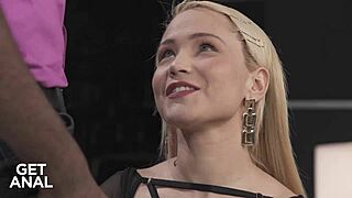 Curvy Blonde Natasha Teen Takes Huge BBC Balls Deep Ass Pounding