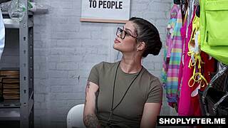 Petite remy woods bends over rides officer tony's monster cock hard