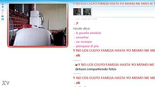 Chico, explode your webcam cock for me now!