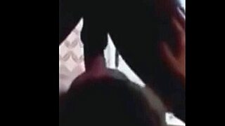 suggestive hidden cam catches wife swallowing big black cock