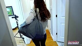 Horny Brunette Mercedez Rims And Blows Big Dick Before Wild Ride