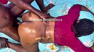 Big black cock pounds busty babe doggystyle hardcore