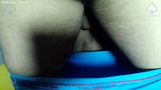 Making my lover watch as friend creampies my tits