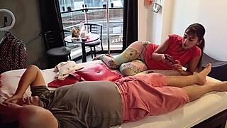 Latina's tight pussy bounces wildly on small cock in hotel