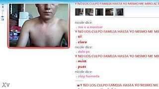 Chico, explode your webcam cock for me now!