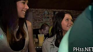 wild party erupts into hardcore group fucking with ripped clothes and cumshots