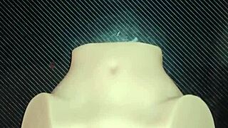 candy's double penetration hits both holes perfectly