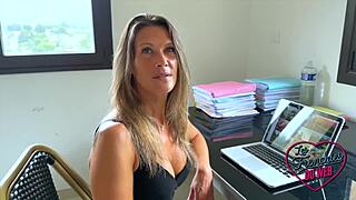milena the sexy milf with big tits craves massive cocks teasingly