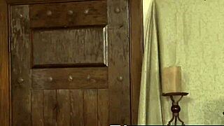 brunette milf trembles in orgasm from babe's sensual scissoring