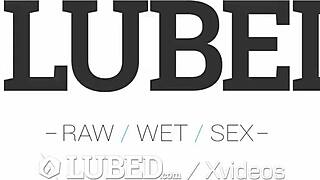 Love this lubed slippery messy outdoor pounding