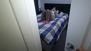 Skinny Blonde Slut Annie Archer Chokes on Cock Before Hardcore Anal Pounding