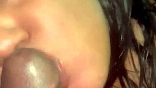 Rough 1on1 Lactating Balls Milking Sloppy Blowjob