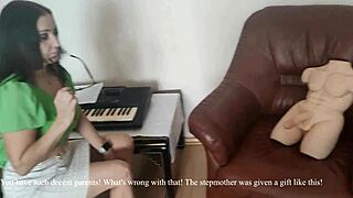 strict teacher, why swap music for tantaly doll and my cock ride?