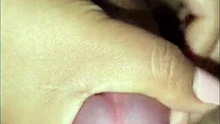 vered wifey teases my dick with her wet pussy handjob mmm