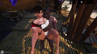 big ass curvy milf tanya as sexy halloween maid squirts on bbc