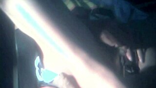 beautiful babe squirts hard under table cam