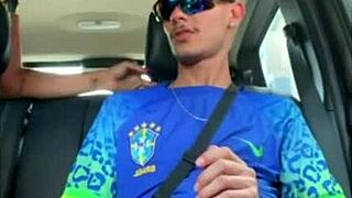 Damn horny latina slams big ass on skinny cock!