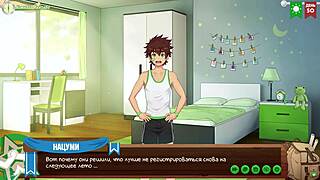 natsumi's journey ends in game friends camp episode 60, russian voiceover!