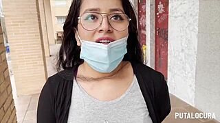 innocent chubby dessy caught ends in hot putalocura sex!