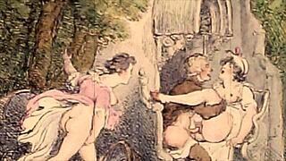 Vintage Erotic Drawings Burst With Raw Passion