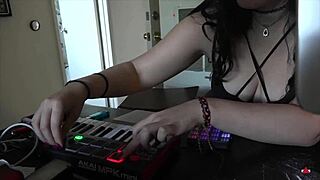 i love dancing barefoot to music while playing with my nerdy brunette toes casually