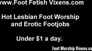 Ready for Our Teasing Footjob After School? Femdom Feet Await!