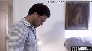 Sly stud tricks curvy big tits milf into hardcore pounding