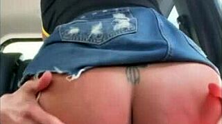 Damn horny latina slams big ass on skinny cock!