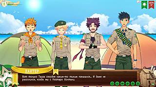 game friends camp path 2 part 19 uncovers special twink spot with russian voiceover