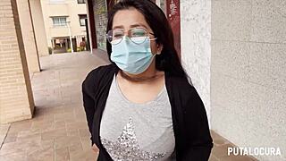 innocent chubby dessy caught ends in hot putalocura sex!