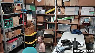 gracie may green bounces hard on lp officer's big cock