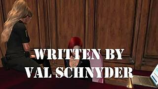 hey, detective, join us for this wild gangbang fuck