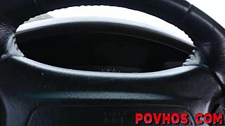 amateur pov babe licks balls deep sucks then gets hardcore fucked