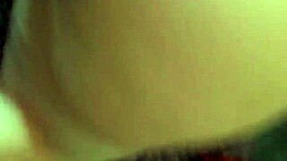 Teaching fat BBW to deepthroat monster black cock