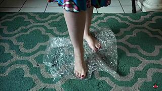 i love dancing barefoot to music while playing with my nerdy brunette toes casually