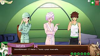 game friends camp path 2 part 19 uncovers special twink spot with russian voiceover