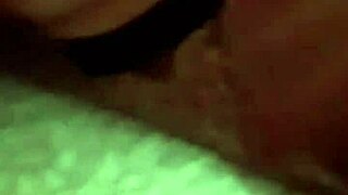 waking up to hot cum splashing my sexy milf ass in stockings feels amazing