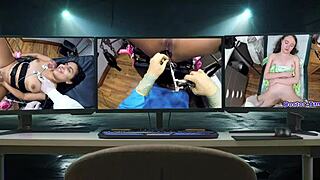 dr tampa gives angel santana second opinion with close-up pussy spreading humiliation in hospital roleplay