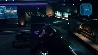 Tifa's Topless Monkey Bar Thrill!