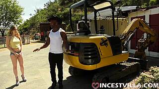 petite bobbi dylan tempted by massive black cock interracial