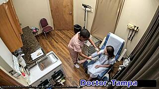 Dr Tampa, is this my neighbor Serena Morgan's first gyno exam?