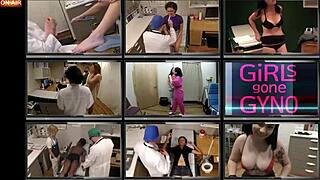 The Pre-Employment Physical Nurse Stacy Shepard Teases Patient with Latex Gloves and Feet Fetish