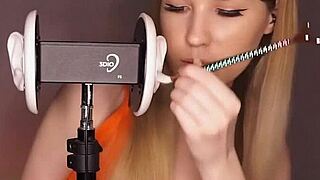 mmm this asmr mood has me kissing big tits softly
