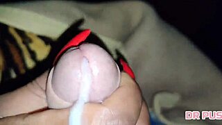 i feel the tattooed african babysitter's hand milking my huge release intensely