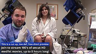 Human Guinea Pigs: Sophia Valentina's Latex Glove Fetish Exposed