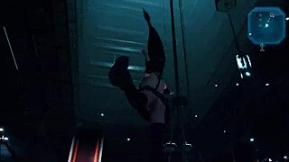 Tifa's Topless Monkey Bar Thrill!